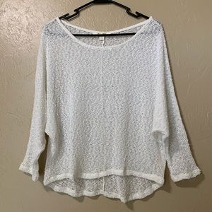 Miami Off-white Textured Sweater